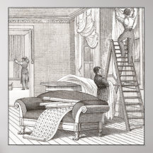 Designing Gentlemen Vintage Interior Decorator Print