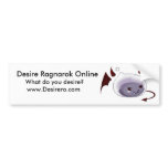 Desire Ragnarok Online Bumper Sticker2 bumper stickers