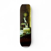 Desk With Quill and Papers Skateboard Decks