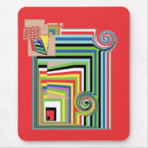 Desktop amputation mouse pad