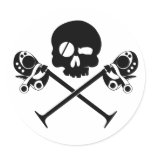 Desmo Skull Sticker