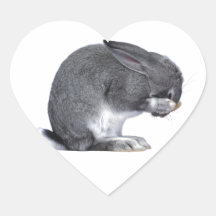 Despairing Rabbit Sticker