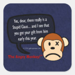 Despite what you think, stupidity is not a gift. sticker