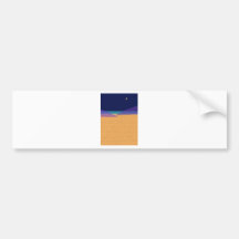 dessert bumper sticker