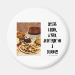 Dessert Noun Verb Interjection And Delicious Fridge Magnets