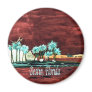 Destin Florida abstract beach FL art gifts prints Refrigerator Magnets