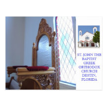 DESTIN FLORIDA GREEK CHURCH HISTORICAL LANDMARK POSTCARD