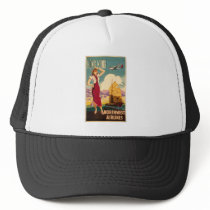 Destination: Hong Kong Retro Graphic Cap Hats