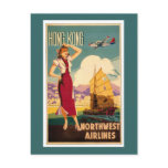 Destination: Hong Kong Retro Graphic