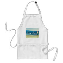 Destination wedding  - true love apron