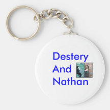 Destrey and Nathan Keychain