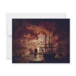 Destruction Of The Turkish Fleet At The Battle Of invitations