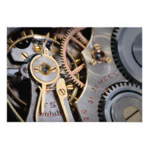 Detail of a pocket watch personalised invites