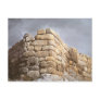 Detail of a stone wall post cards