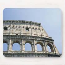 Detail of Colosseum (Colosseo) in Rome, Italy