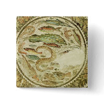 Detail of fish, The Four Seasons, from Vega Baja Pins