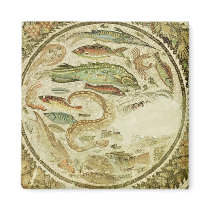 Detail of fish, The Four Seasons, from Vega Baja Magnet
