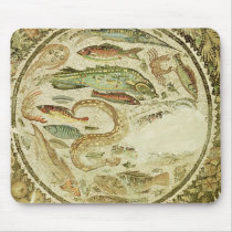 Detail of fish, The Four Seasons, from Vega Baja Mouse Pads