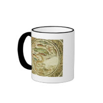 Detail of fish, The Four Seasons, from Vega Baja Coffee Mug