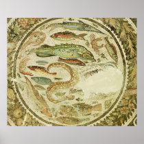 Detail of fish, The Four Seasons, from Vega Baja Poster