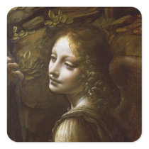 Detail of the Angel, from The Virgin of the Square Stickers