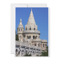 detail of the Fisherman's Bastion in Budapest