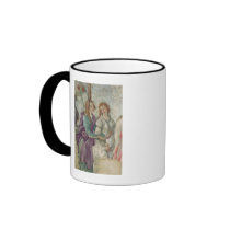 Detail of Venus and the Graces Coffee Mugs
