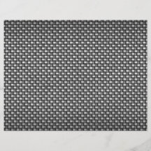 Detailed Carbon Fibre Textured Flyer Design