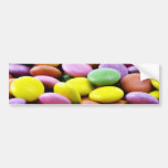 Detailed Photo Of Colourful Chocolate Bonbons Bumper Sticker