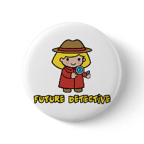 Detective Pinback Buttons