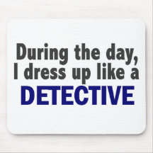 Detective During The Day Mousepad