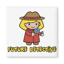 Detective Fridge Magnets