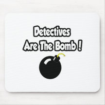 Detectives Are The Bomb! Mousemats