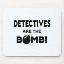 Detectives Are The Bomb! Mousepads