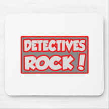 Detectives Rock! Mouse Pad