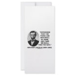 Determine The Thing Can And Shall Be Done Personalized Rack Card