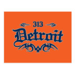Detroit 313 post cards