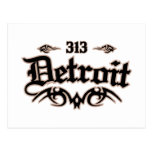 Detroit 313 post cards