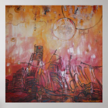 Detroit Abstract VI - Canvas Print