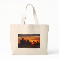 Detroit Cityscape 0527 Tote Bag