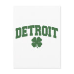Detroit (Irish Shamrock) postcards