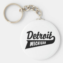 Detroit Key Chain