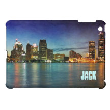 Detroit Michigan skyline