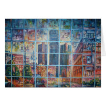 Detroit on My Mind I - Greeting Card