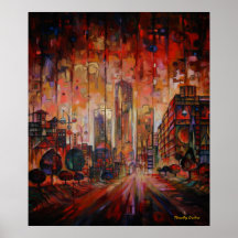 Detroit on My Mind XI Canvas Print