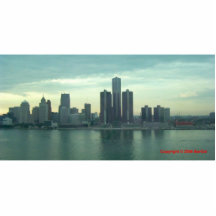 Detroit Riverfront Photo Sculpture