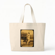 Detroit Tigers Magic Lantern Slide Vintage Canvas Bag
