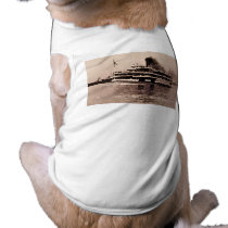 Detroit Windsor and Belle Isle Ferry - Louis Pesha Dog Tshirt
