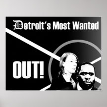 Detroit's Most Wanted Out Poster