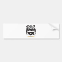 Deuce Coat of Arms Bumper Sticker